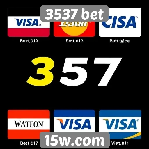 Métodos de pagamento no 3537 bet são variados